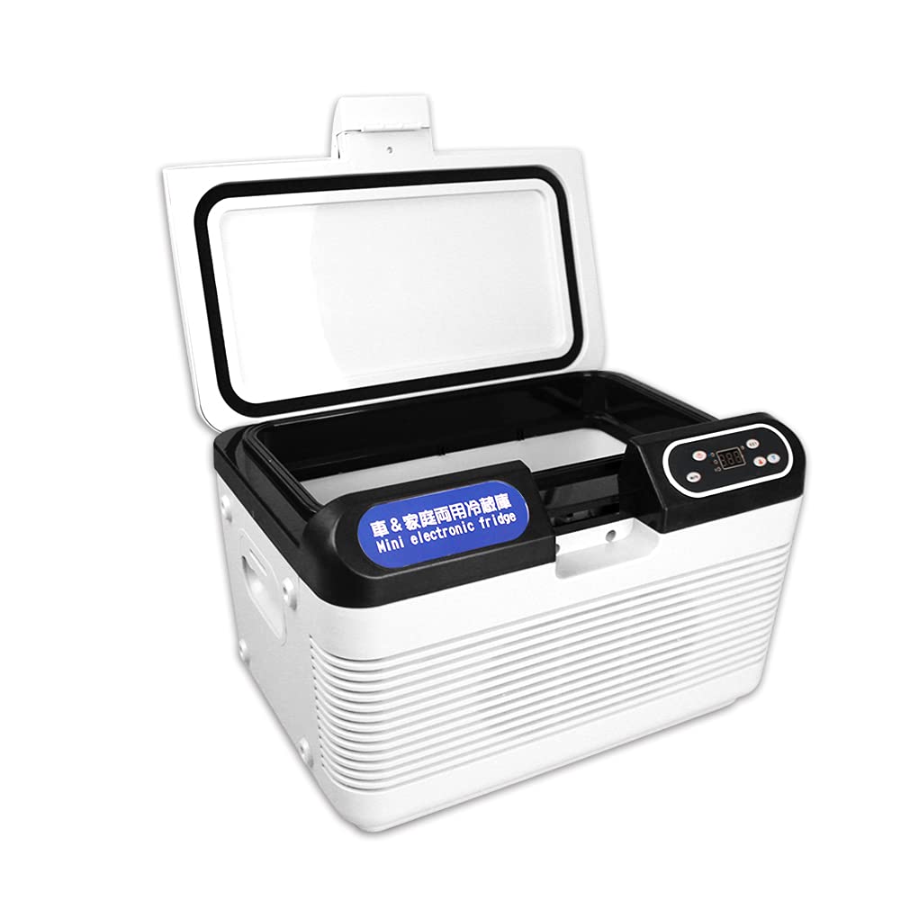 冷蔵庫 12L -10℃～65℃ 冷温庫 オンボードクーラー 保冷 保温 ポータブル ミニ 小型 110Ｖ 12Ｖ 24Ｖ シングルドア 飲み物 自室用 寝室用 車用 トラック 当前温度より28℃低い