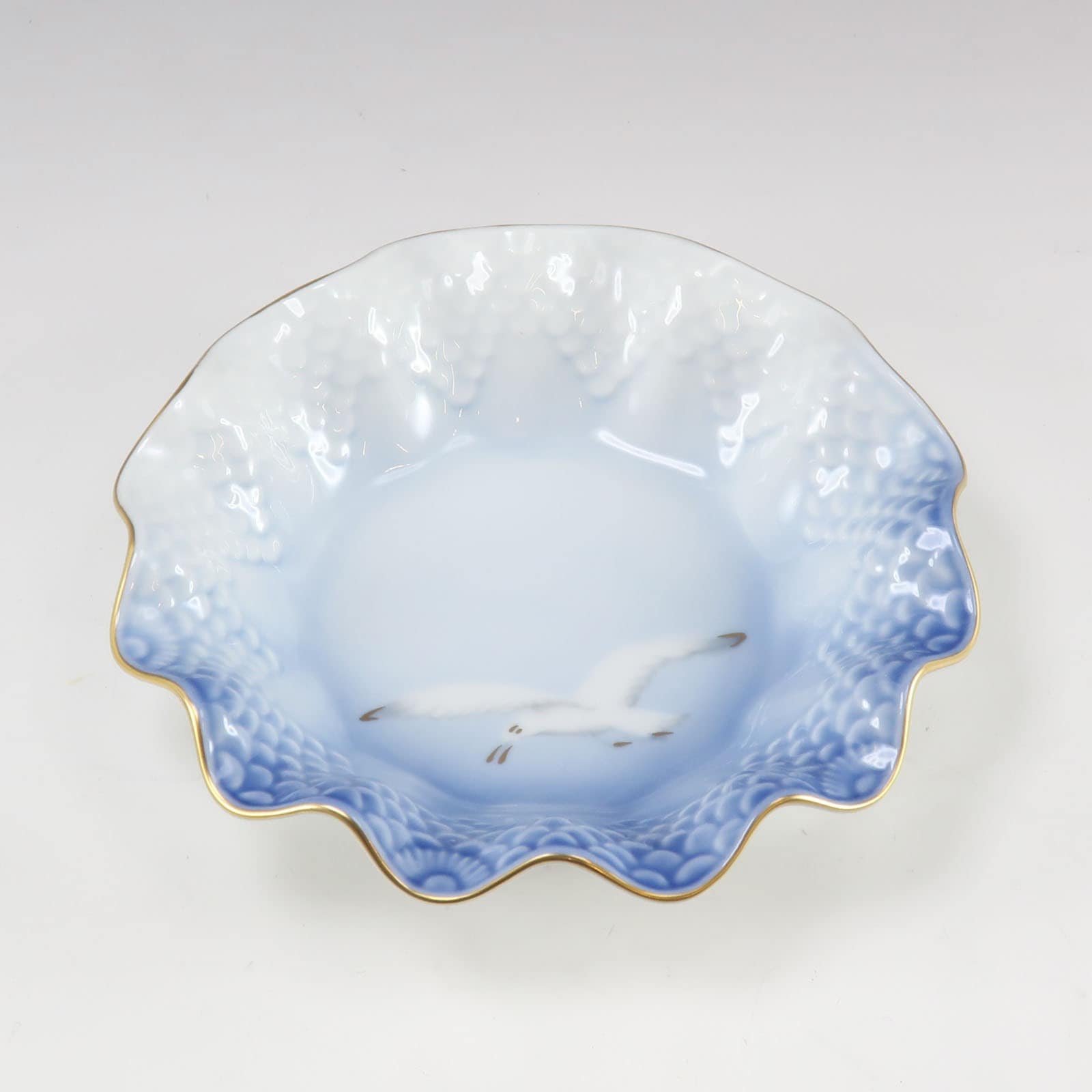 Bing&Grondahl ビングオーグレンダール シーガル シェルモチーフ ディッシュ 食器 ポーセリン ユニセックス 中古品 A+ランク