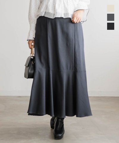 大きいサイズ レディース LL 3L 4L XL XXL XXXL CLETTEオリジナルストレッチマーメイドスカート 5,460円