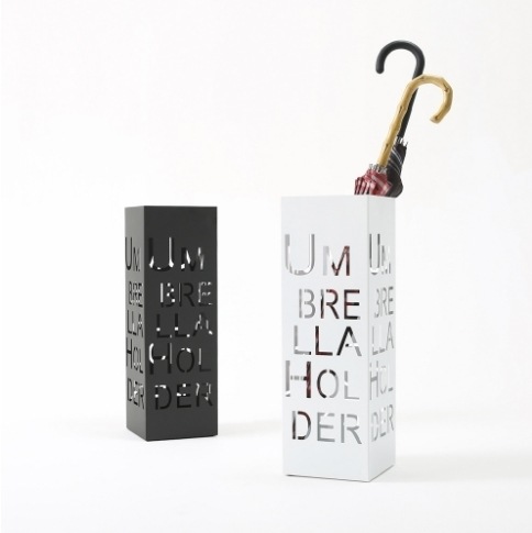 スチール傘立て 韓国人気のインテリア収納アイテム 2color