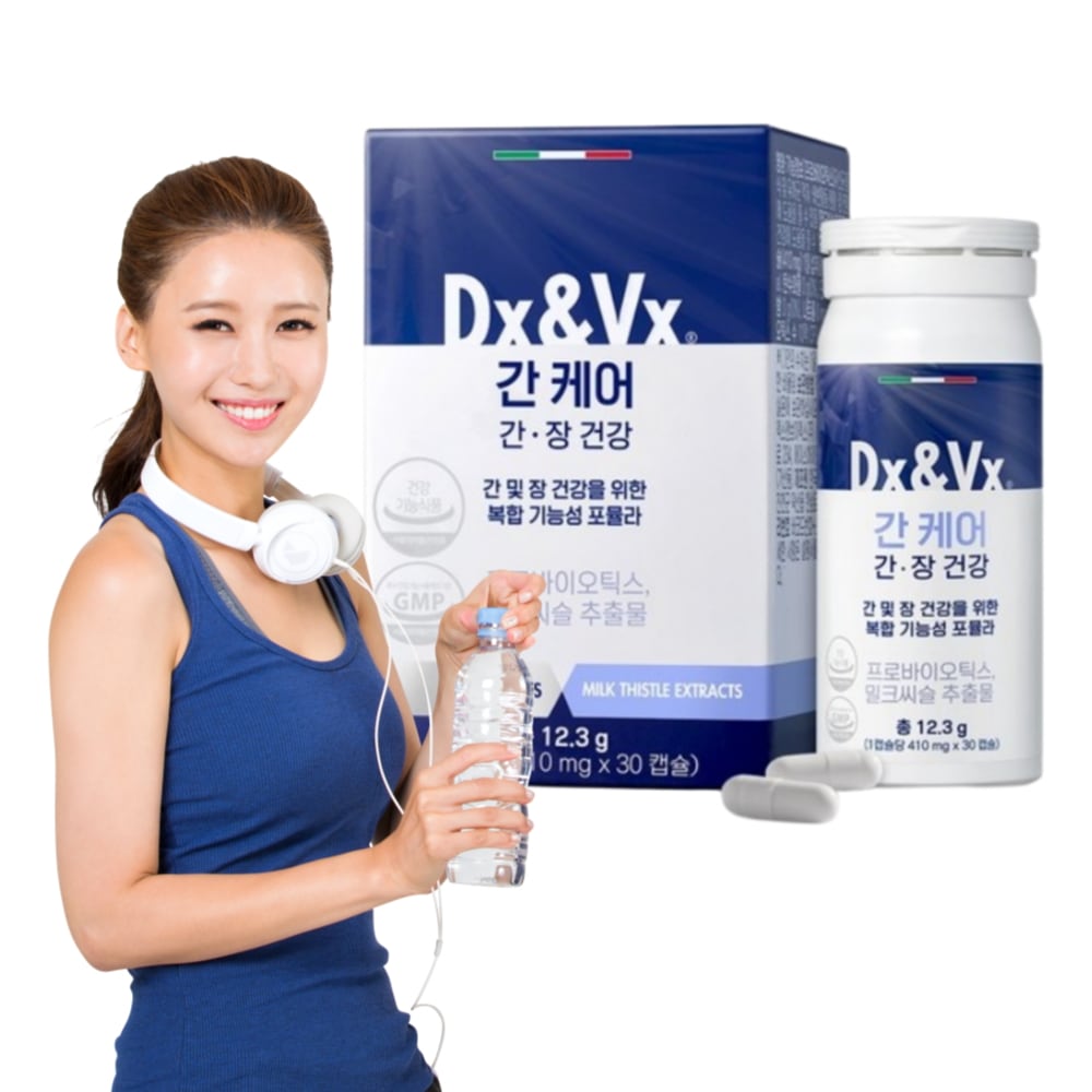 【韓国】REXGUARD ミルクシスル複合機能性肝ケアプロバイオティクス 30錠x1個