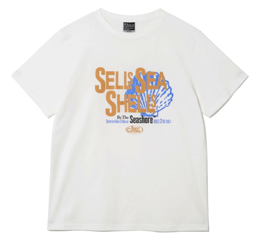テケット Sea Tee White