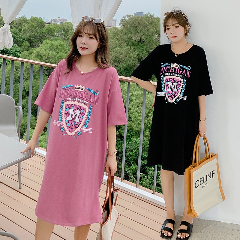 ワンピース 大きいサイズ 半袖 春夏 韓国 妊婦 マタニティ ゆったり きれいめ 3l 4xl 5l