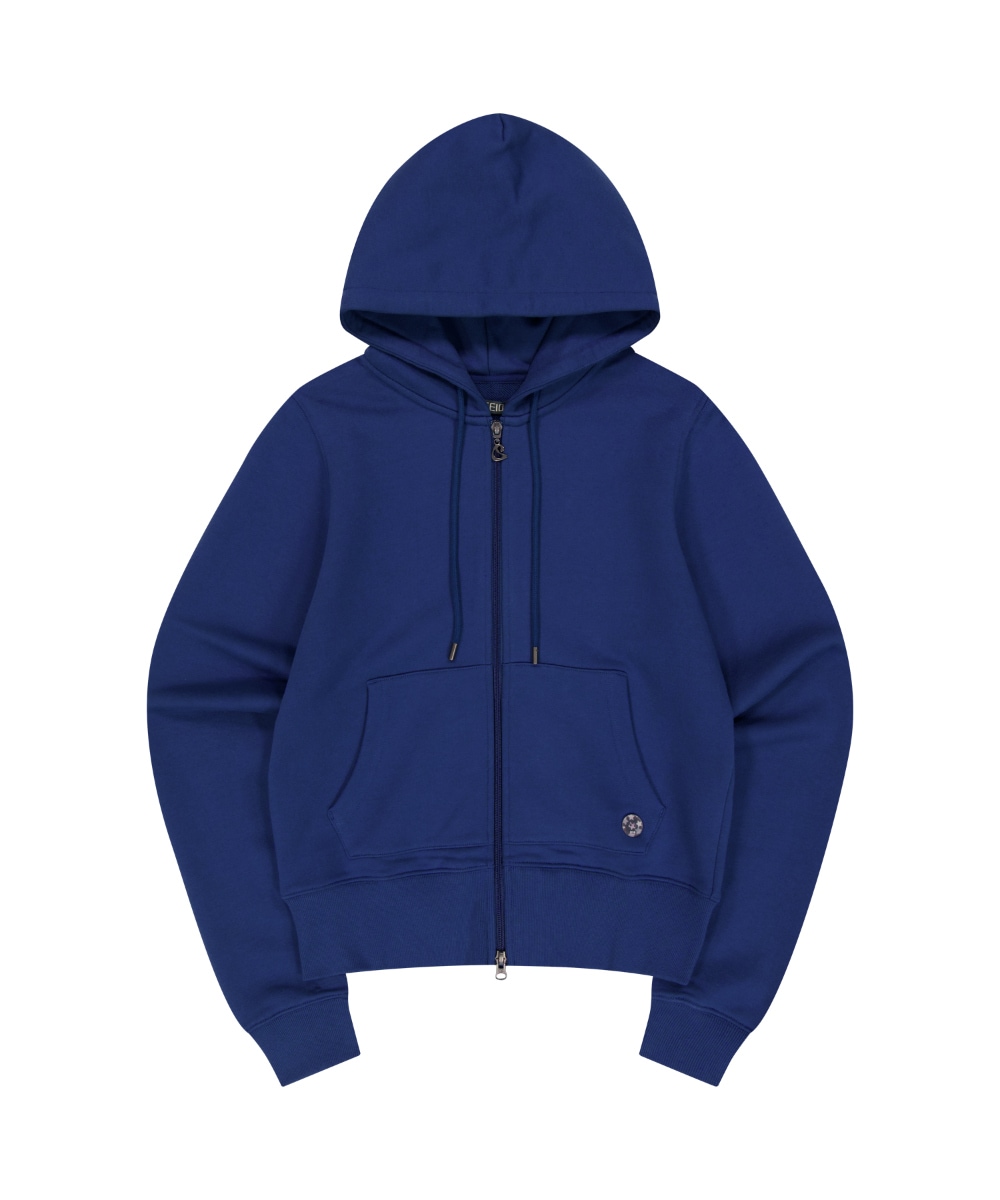 【COYSEIO】 038 COZY HOOD ZIP-UP : BLUE
