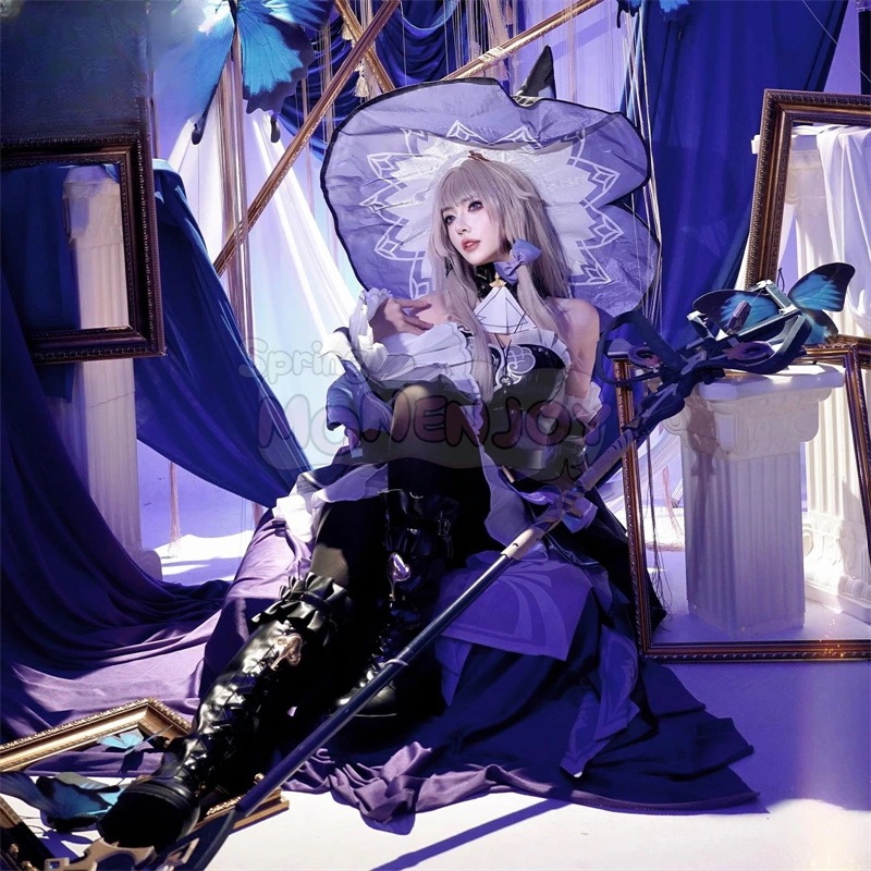 崩壊スターレイル　マダムヘルタ　コスプレ衣装　礼服　帽子付　GS1374