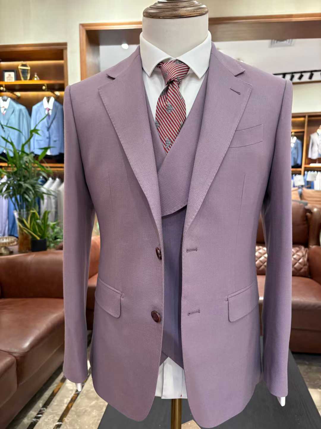 新郎衣装 オーキッド タキシード ジャケット ベスト パンツの3点セット 色直し 32,494円