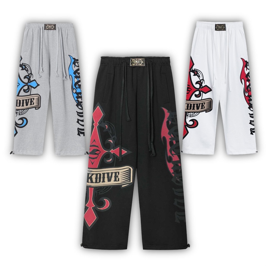 Cross Graphic Boxer Training Pants