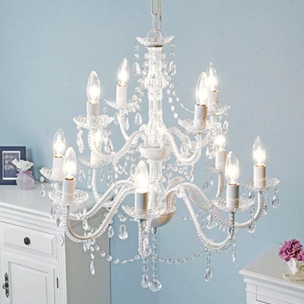 シャンデリア 12灯 ペンダントライト LED 対応 シンプル 照明 17,505円