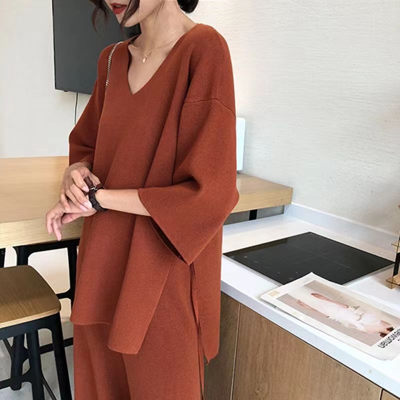 大人気！ 2025 春新 入荷一番安い新作ブラウス ント最安值挑战女性大人気レデイースファ 二点セット セットアップ ホームウェア セットアップ