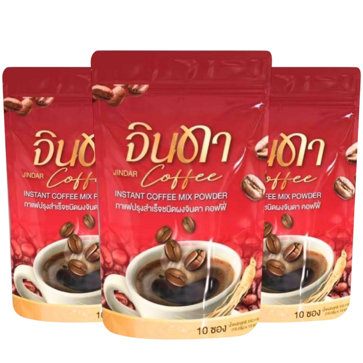 JINDAR Coffee 10 Sachets x 3 packs