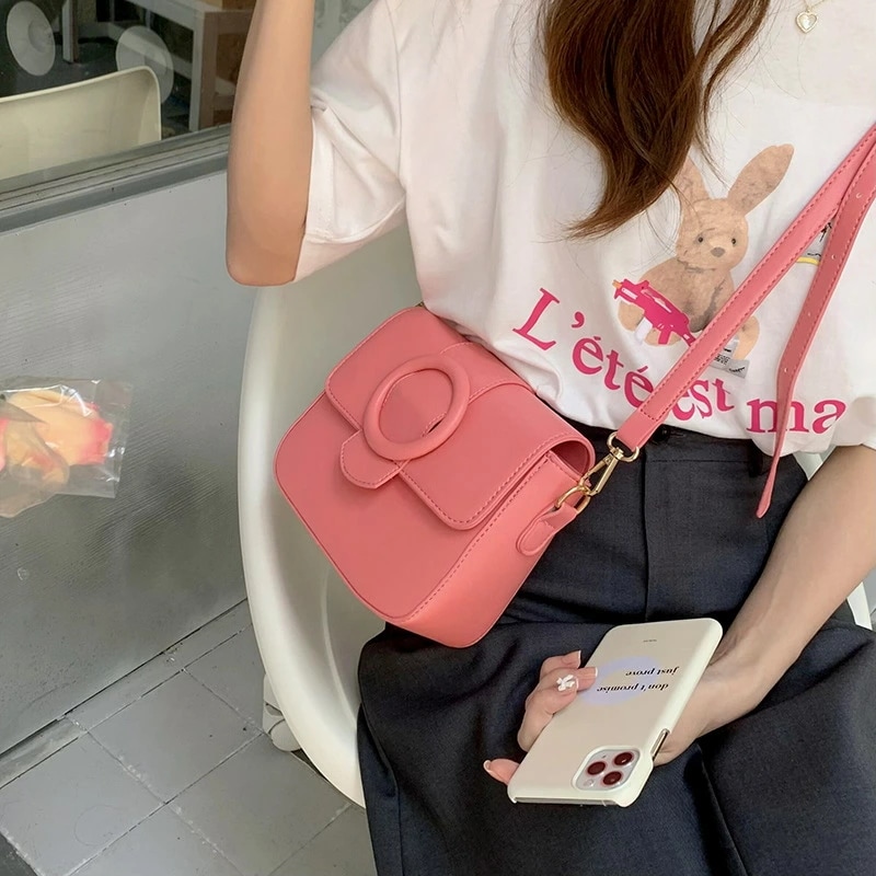 バッグ ショルダーバッグ スクエア オシャレ 韓国 ファッション 雑貨 かわいい おしゃれ 北欧 送料無料 [K] (T) 5,562円