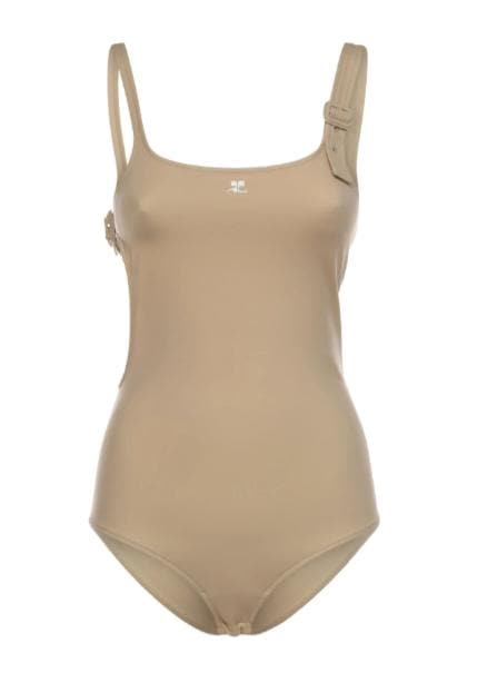 COURREGES Women One-Piece Swimsuits 126JMB055PA0043 1068 SAHARA