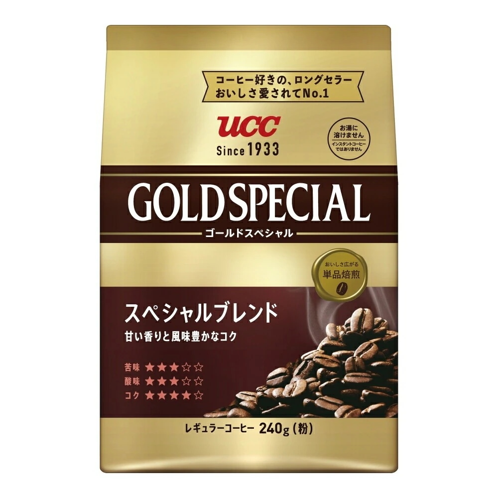 UCC 上島珈琲 ゴールドスペシャル スペシャルブレンド 240g12袋 【レギュラーコーヒー】