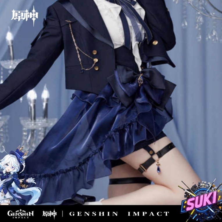 【プロ品質を極める!】原神 グッズ / フリーナ インプレッションシリーズ / 腰封 / Genshin Impact Furina 芙宁娜 げんしん コスプレ 2