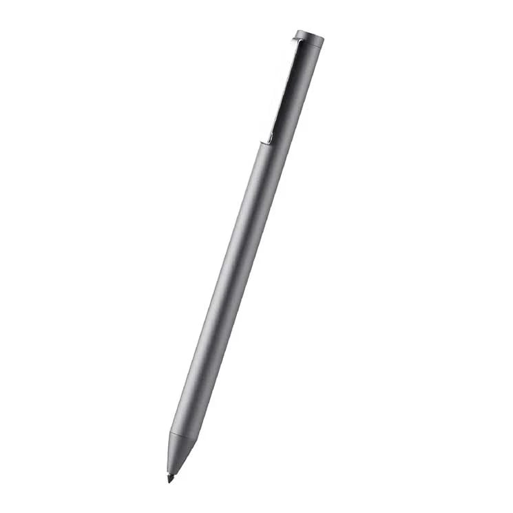 アクティブスタイラスペン タッチペン 極細 2mm iPad専用 充電式 グレー オートスリープ機能 クリップ付 タブレット 滑らかな操作 P-TPACSTAP01GY