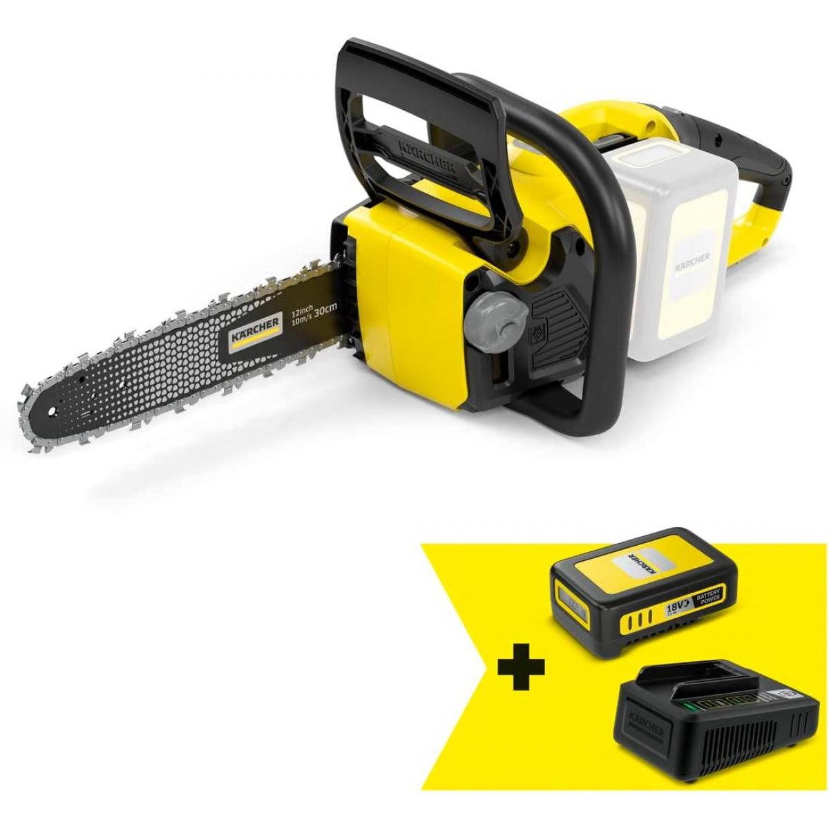 ケルヒャー CNS 18-30 (チェンソー) バッテリーセット 3.137-223.0 KARCHER チェーンソー 軽量 剪定 伐採