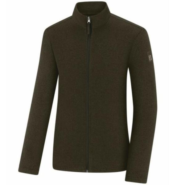 HC03 男性用 デイリー活用可能なフリースジップアップジャケット グラディ(ブラウン) KVJ6516M (S41457055)