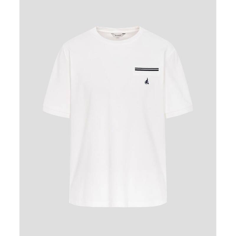 빈폴 BEANPOLE MEN 허니쿨 라운드넥 티셔츠 - 화이트 BC6542C911 406233 1757949
