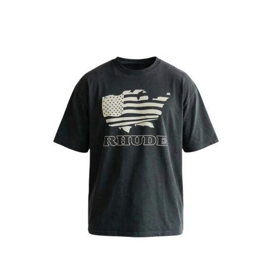 RHUDE Men Tops RHSS26TT08012 3158 BLACK