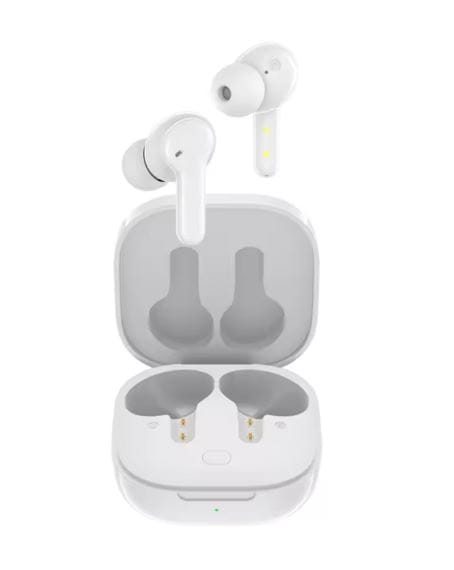 Qcy-Bluetooth v5.1を搭載したT13ヘッドセットワイヤレスタッチコントロールを備えたデバイスマイク4つのマイクHD通話アプリコントロール ワイヤレスイヤホン イヤホン