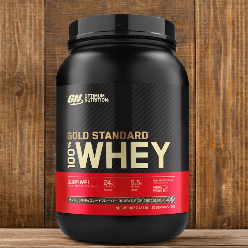 【国内正規品】ON Gold Standard 100% ホエイプロテイン ダブルリッチチョコレート 主原料WPI 907g(2lb) 「ボトルタイプ」 オプティマムニュートリション(Optimum