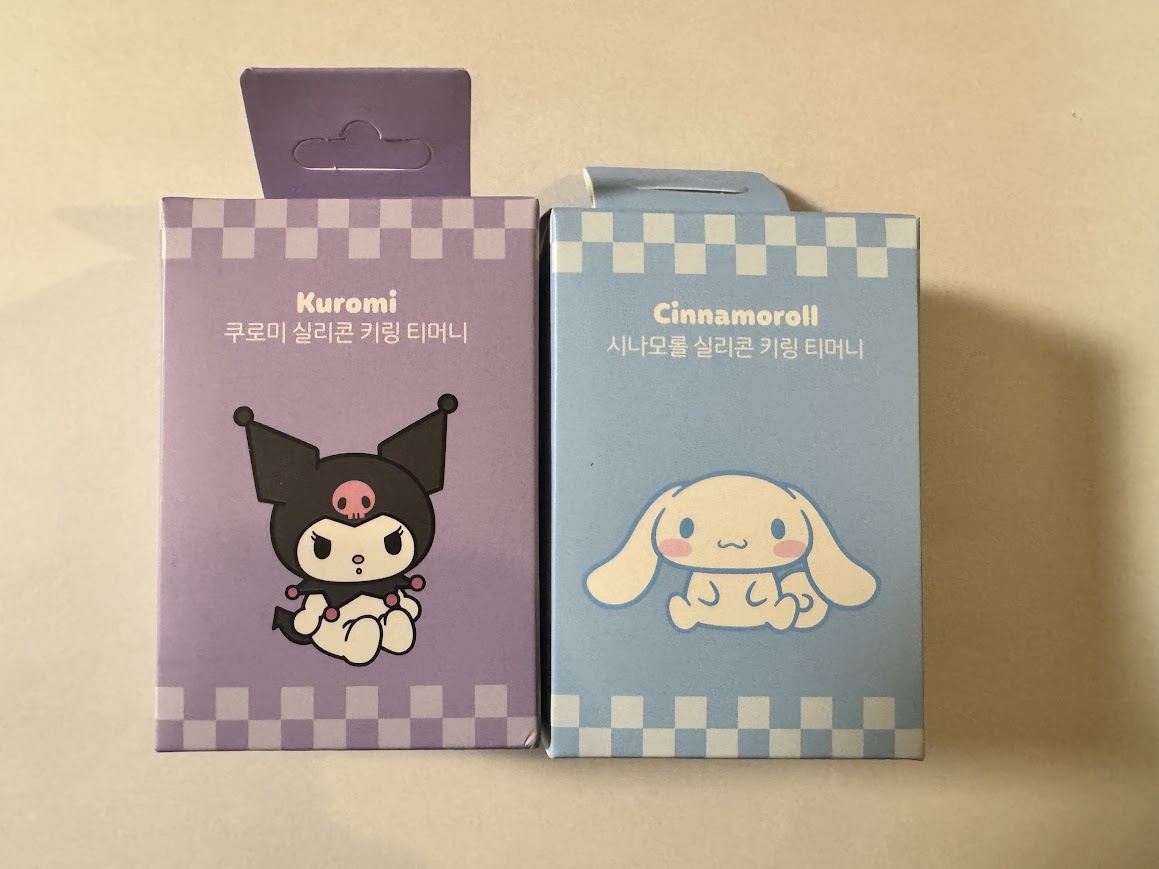 T-money キーホルダー　（クロミ・シナモンロール）　セット販売