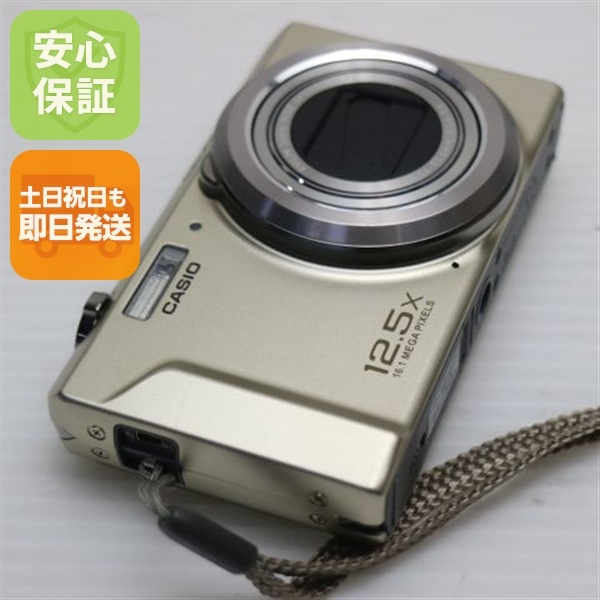 美品 EX-ZS150 ゴールド デジカメ CASIO 89