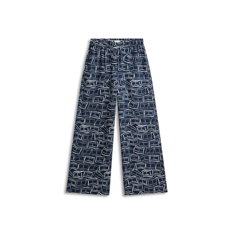 トミー ヒルフィガー Tommy Hilfiger TOMMY HILFIGER リネン プルオンパンツ (T22G3WPC080WT10GY) T22G3WPC080WT10GY 160136