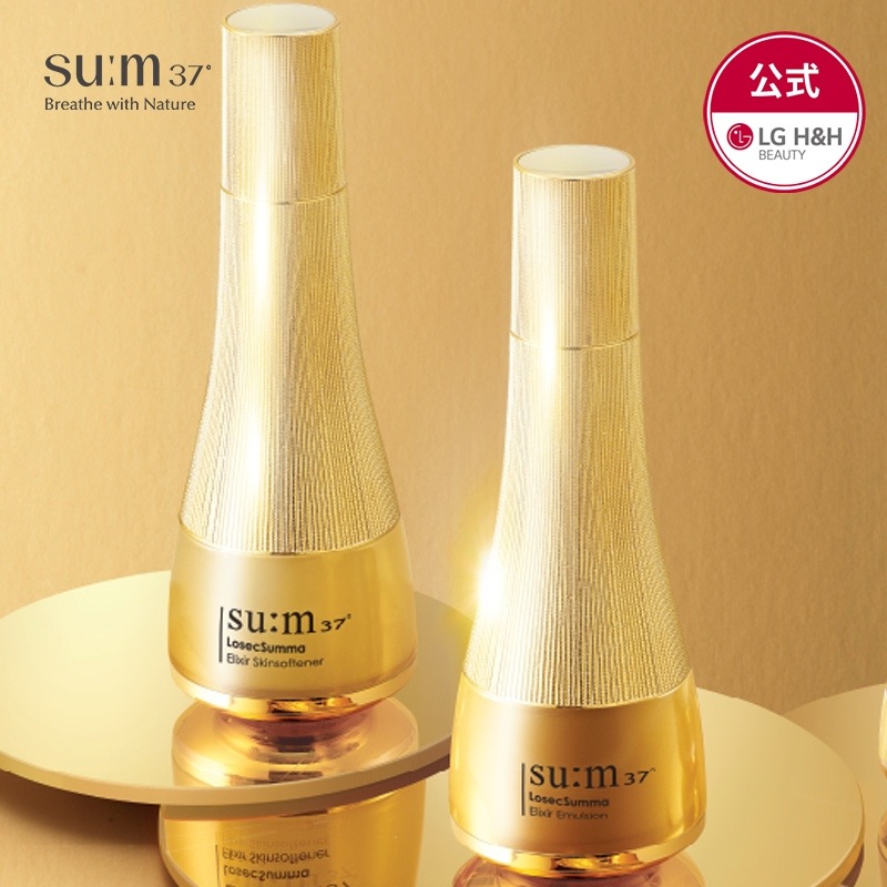 【公式】スム37 ロシクスマエリクサーエマルジョン 130ml /スキンソフナー 150ml/ 韓国コスメ/韓国スキンケア/トナー/敏感肌/低刺激/自然光肌 8,778円