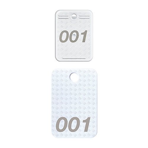 （まとめ買い）オープン クロークチケット 001020 白 BF-160-WH [x3]