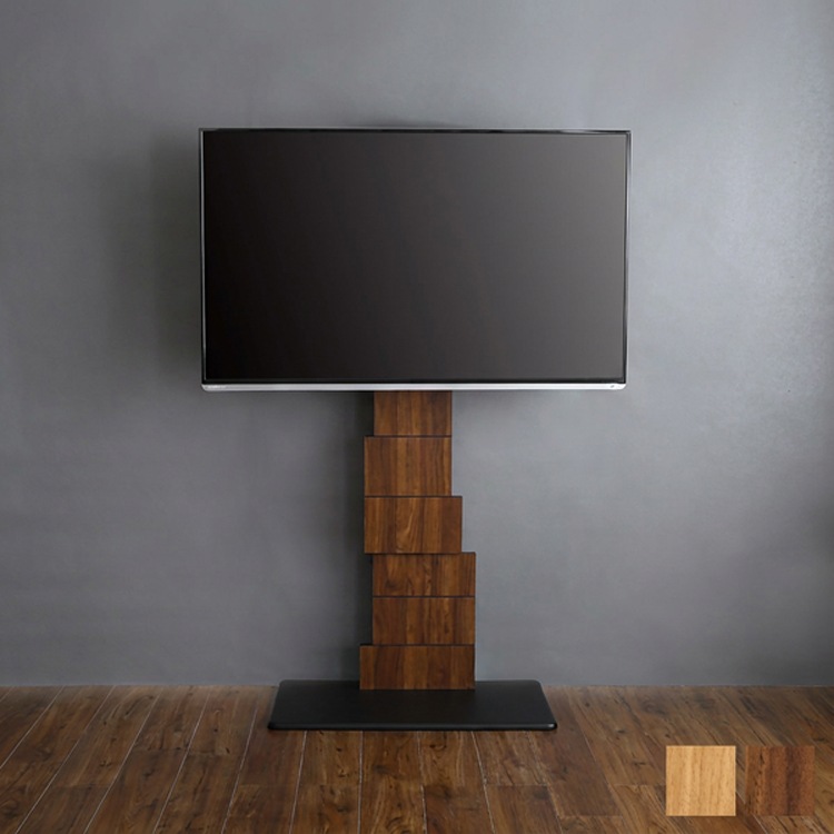 スチール デザインテレビスタンド ハイスイングタイプ デザインスタンド 壁寄せテレビスタンド