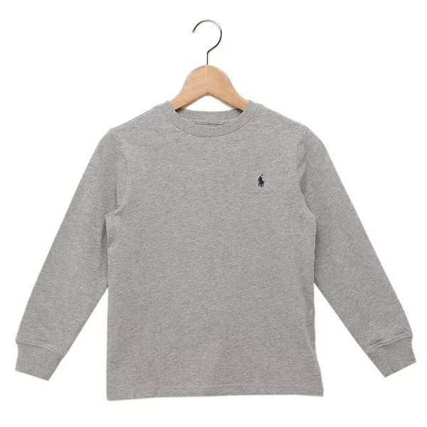 子供服 ロングスリーブクルーネックTシャツ グレー ボーイズ RALPH LAUREN 322843804005 GR 5,377円