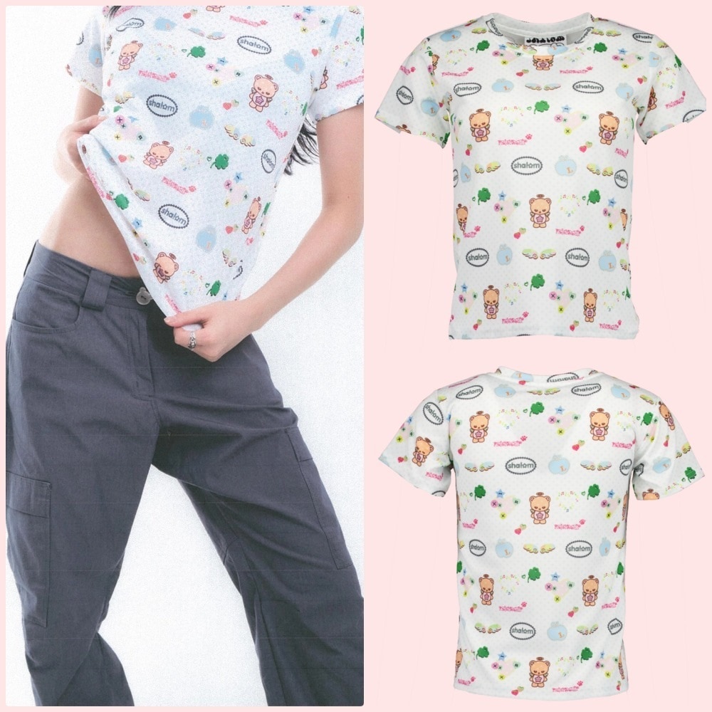 【Shalom】BUDDY BUDDY TEE MULTI