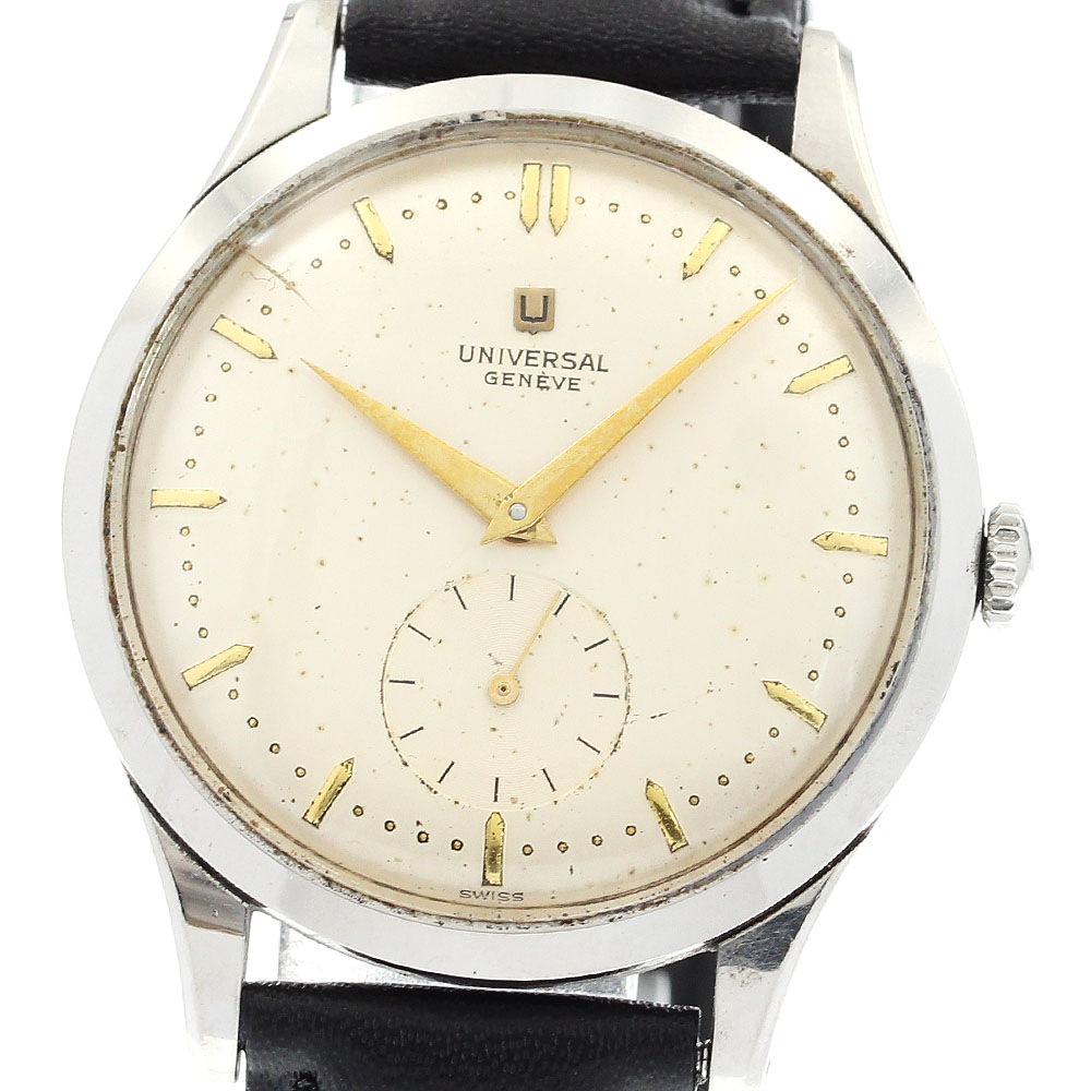 ユニバーサルジュネーブ Universal Geneve Cal.330 スモールセコンド 35mm 手巻き メンズ _895150【中古】