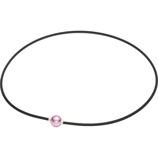 ファイテン PHITEN RAKUWAネックレス EXTREME ミラーボール ライト ピンク／シルバー 40cm 45cm ボディーケア TG92225