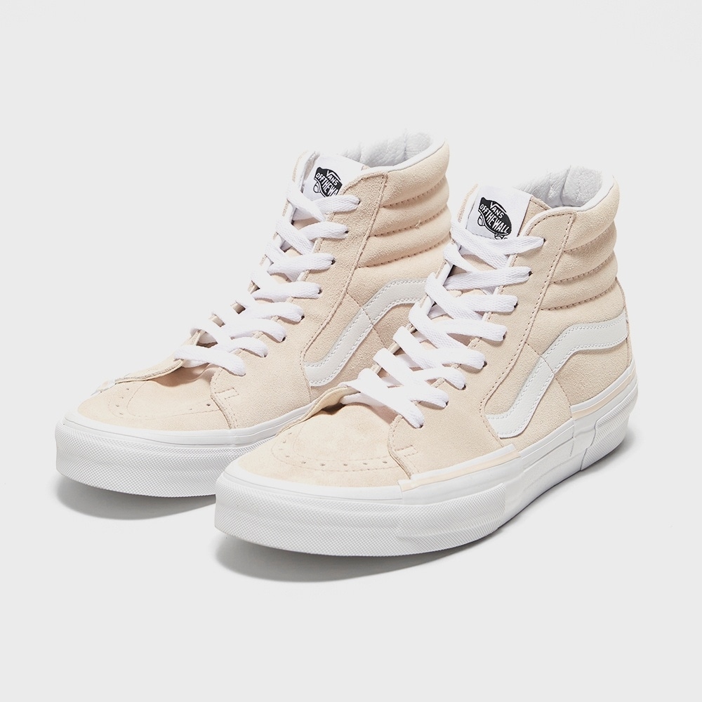 バンズスケートハイ-(リアレンジ) シェル:トゥルーホワイト/VN000CRMD5R1