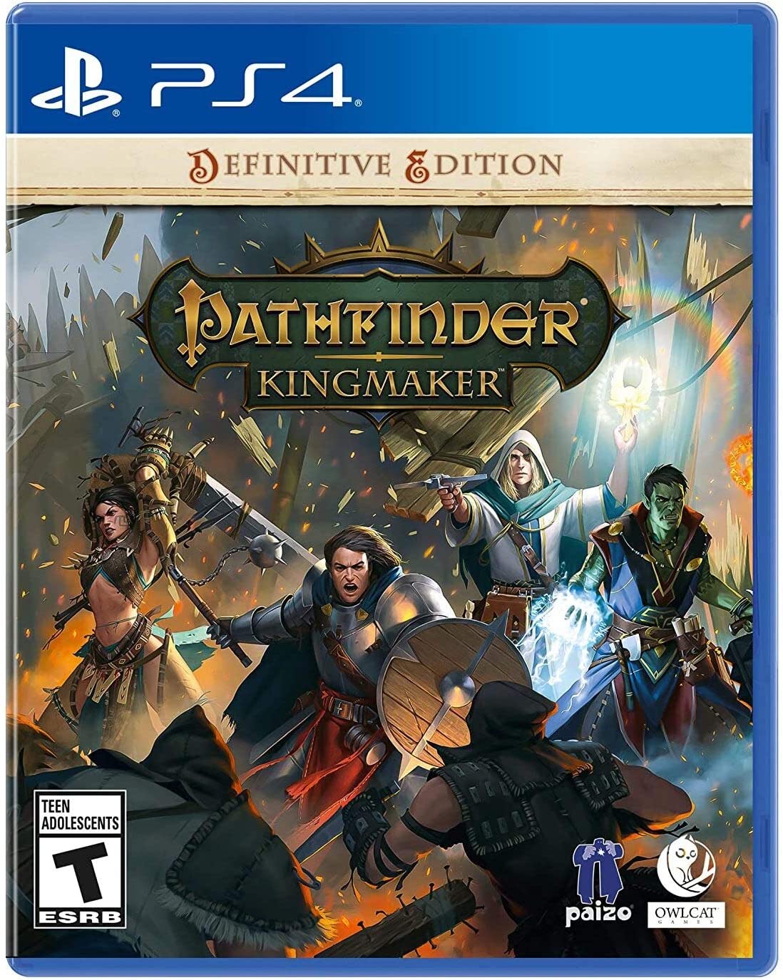 【税込?送料無料】 Pathfinder: Kingmaker PS4 - (輸入版:北米) ゲームソフト