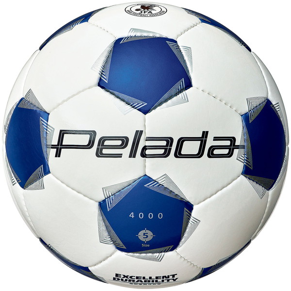 モルテン molten ペレーダ 4000 5 号白青 サッカー ボール5号 F5K4000WB