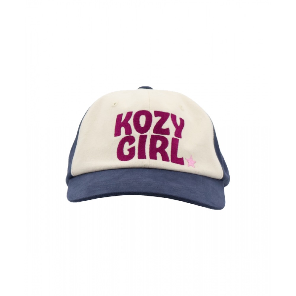 KIKOZY コージーガールキャップネイビー
