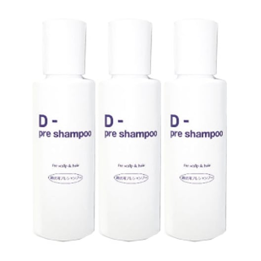 正規販売店 3本セット D-preshampoo ディープレシャンプースカルプ 200ml　シャンプー 臭いケア 頭皮ケア 頭皮用クレンジング　ディーシリーズ