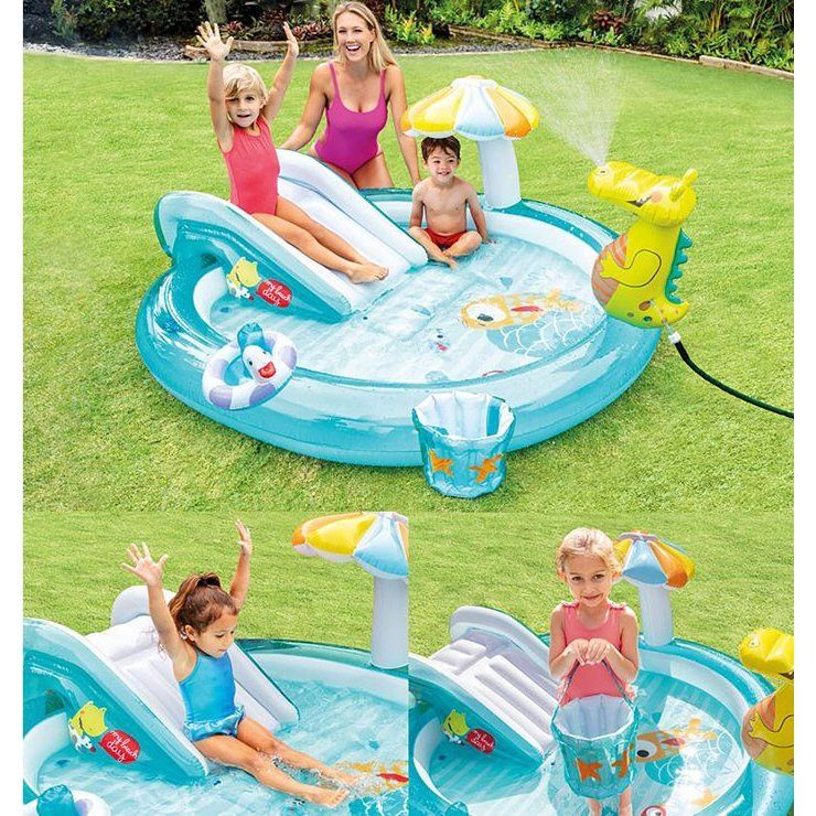 プール 家庭用 滑り台 ビニールプール ファミリープール 子供用 プール 大型 水遊び 大きいプール PVC素材 暑さ対策 厚く 家庭用プール 子供用プール 子供 プール 漏れ防止 自宅 屋外用 お庭