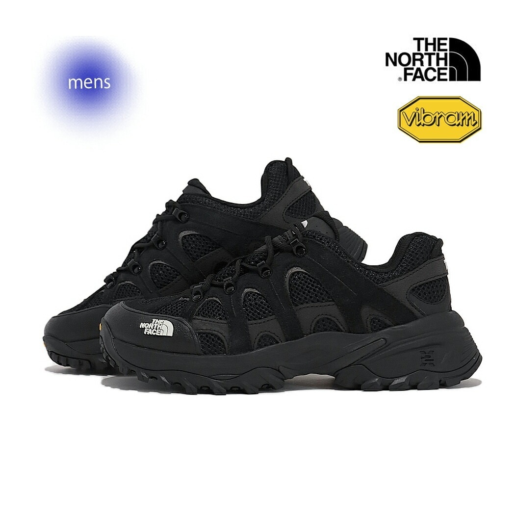 THE NORTH FACE ザノースフェイス ヘッジホッグ スニーカー HEDGEHOG BLACK ( ブラック 黒 アウトドア メンズ レディース NF02542KW )