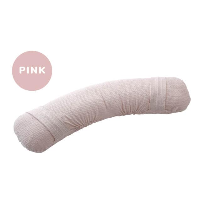 ピントエアリービーンズ ピンク 腕まくら 日本製 姿勢サポート 反発性のビーンズ形状 水洗い可能 洗濯可能 【メーカー直送商品】