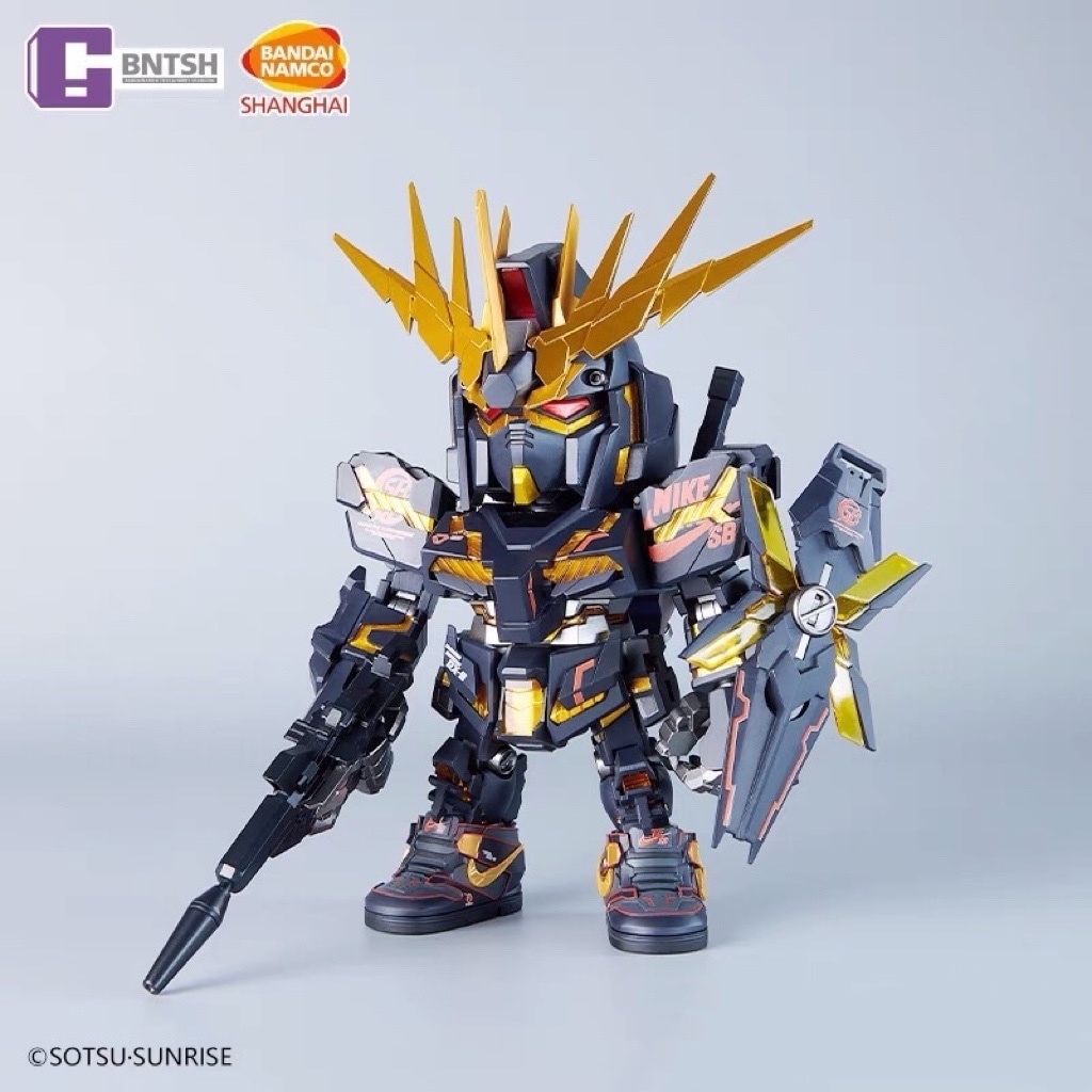 新品未開封DUNK x SB ユニコーン ガンダム バンシィ 海外3550個 限定 正規品 バンダイ 機動戦士 ガンダム uc