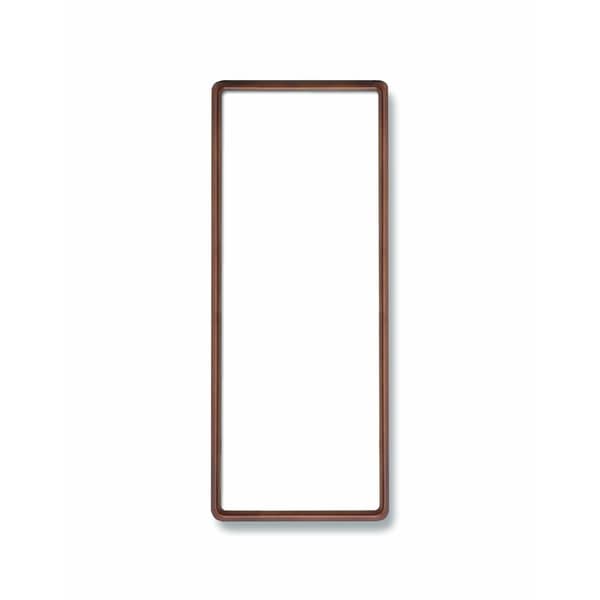 ( てぬぐい額 ) 木製てぬぐい額 前面アクリル仕様 縦横兼用 高級角丸てぬぐい額 890×340mm ブラウン絵画