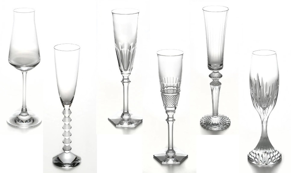 Baccarat 2811434 バカラ シャンパングラス バブルボックス シャンパンフルート フルーティッシモ クリスタルガラス 客数x6 付属品 純正BOX・コントロールカード