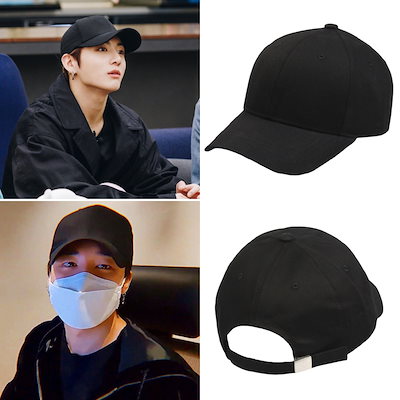 限定   原宿 CAP キャップ BTS グクミンギュ Qoo10] SNOUT btsジョングク btsジミン着用 [S
