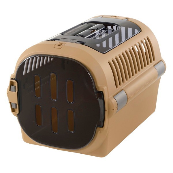 キャンピングキャリーファイン ダブルドア M ブラウン