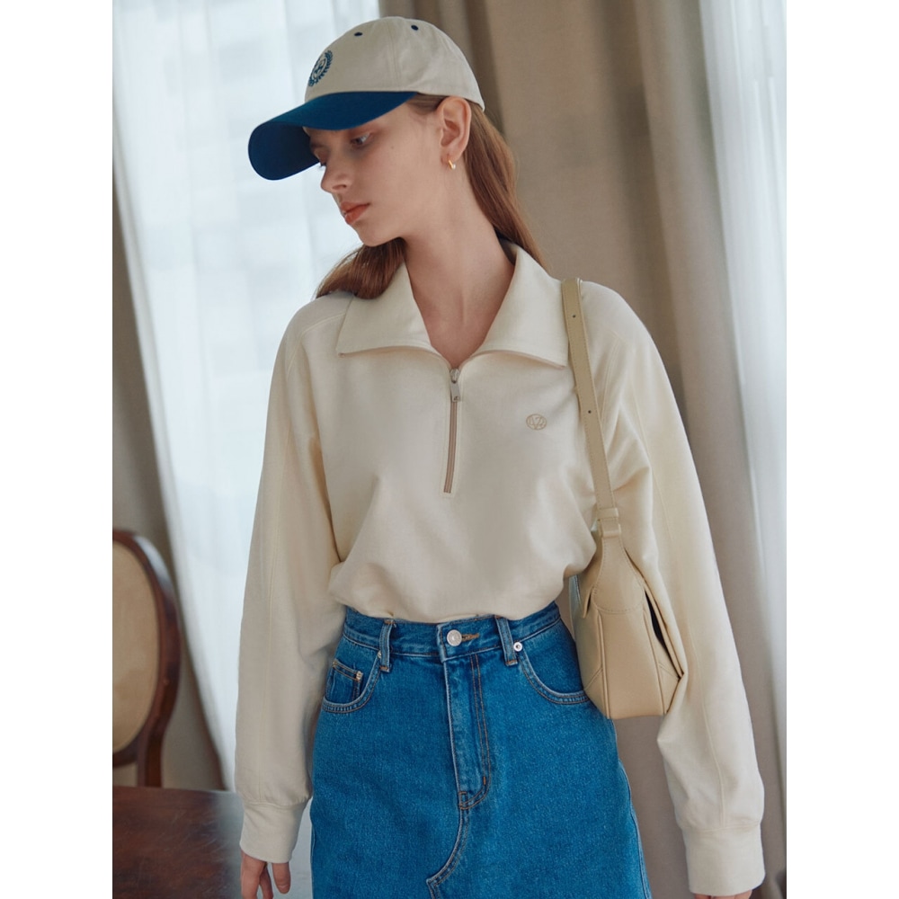 ロエヴル ハーフジップアップスウェット SW2SE253 9A