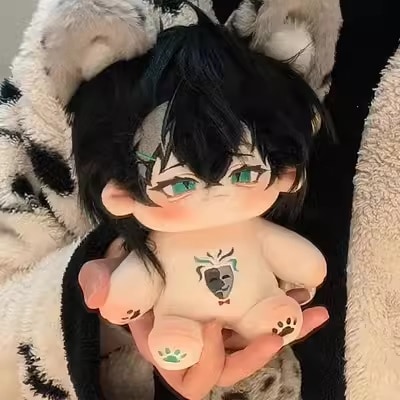 20cm 無属性ぬいぐるみ　コットン ドール　棉花娃娃 本体 着せ替え人形